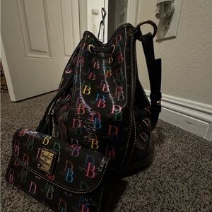 Dooney & Bourke Multicolor Logo Women's Bag